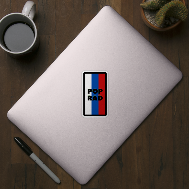 Poprad City in Slovakian Flag Colors Vertical by aybe7elf